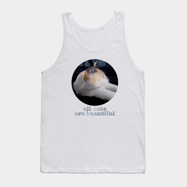 cat Tank Top by rickylabellevie